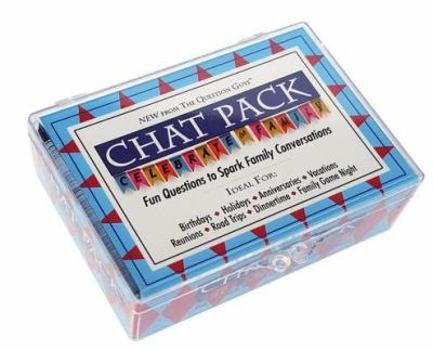 Hardcover Chat Pack Celebrate the Family: Fun Questions to Spark Family Conversations Book