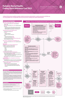 Cards Pediatric Mental Health: Coding Quick Reference Card 2022 Book