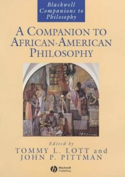 Paperback A Companion to African-American Philosophy Book
