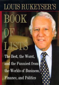 Hardcover Louis Rukeyser's Book of Lists Book