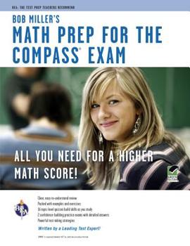 Paperback Bob Miller's Math Prep for the Compass Exam Book