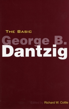 Hardcover The Basic George B. Dantzig Book