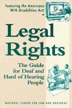 Paperback Legal Rights Hearing Impaired People Book