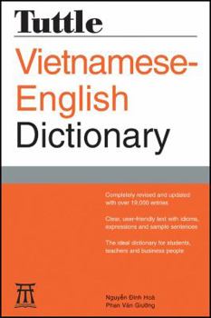 Paperback Tuttle Vietnamese-English Dictionary Book