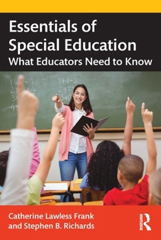 Paperback Essentials of Special Education: What Educators Need to Know Book