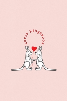 Paperback Lover Kangaroos: Valentine's Day Gift - ToDo Notebook in a cute Design - 6" x 9" (15.24 x 22.86 cm) Book