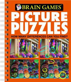 Spiral-bound Brain Games - Picture Puzzles #5: How Many Differences Can You Find?: Volume 5 Book