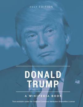 Paperback Donald Trump: A Wikipedia Book