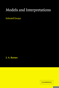 Paperback Models and Interpretations: Selected Essays Book