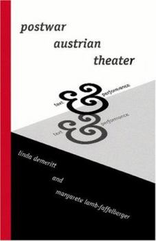 Paperback Postwar Austrian Theater Book