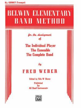 Paperback Belwin Elementary Band Method: B-flat Cornet (Trumpet) Book