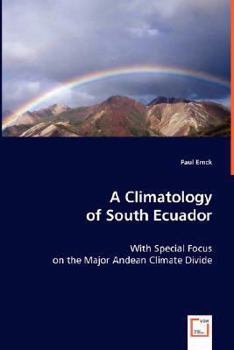 Paperback A Climatology of South Ecuador Book