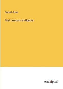 Paperback First Lessons in Algebra Book