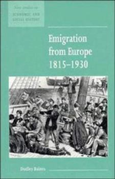 Paperback Emigration from Europe 1815-1930 Book