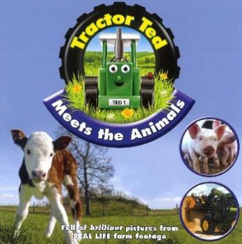 Hardcover Tractor Ted Meets the Animals Book