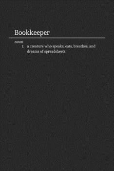 Paperback Bookkeeper: Funny Lined Journal / Notebook for Work and Office Book