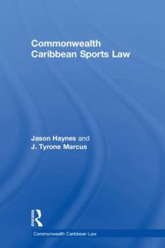 Hardcover Commonwealth Caribbean Sports Law Book