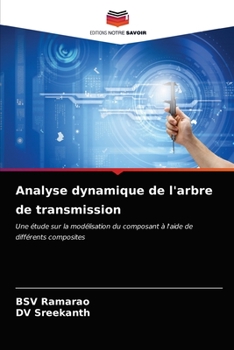 Paperback Analyse dynamique de l'arbre de transmission [French] Book