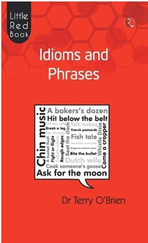 Paperback Little Red Book Idioms and Phrases Book