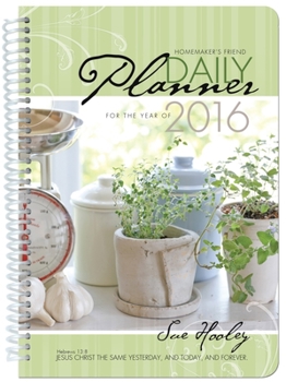 Spiral-bound 2016 Daily Planner Book