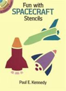 Paperback Fun with Spacecraft Stencils Book