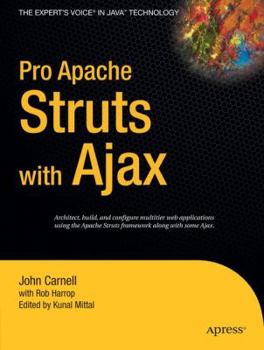 Paperback Pro Apache Struts with Ajax Book