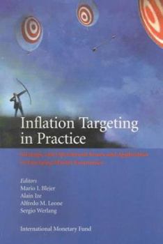 Paperback Inflation Targeting in Practice: Strategic and Operational Issues and Application to Emerging Market Economies Book