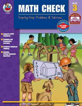 Paperback Math Check, Grade 3 Book
