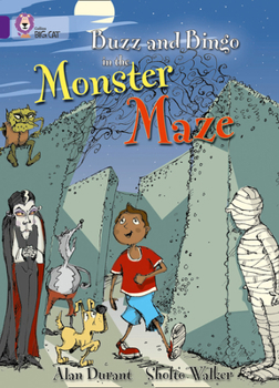 Paperback Buzz and Bingo in the Monster Maze: Band 08/Purple Book