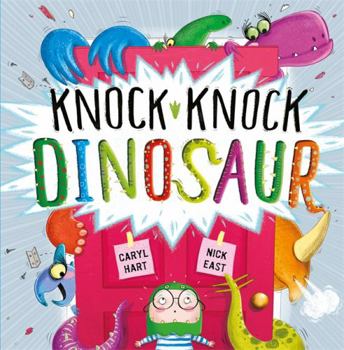 Hardcover Knock Knock Dinosaur Book