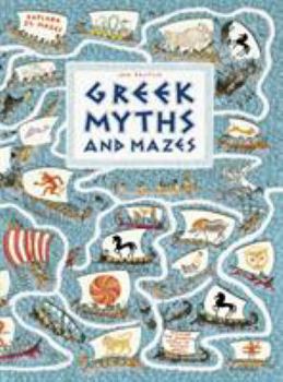 Hardcover Greek Myths and Mazes (Walker Studio) Book