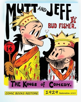 Paperback Mutt and Jeff, Book 14: The Kings of Comedy, 1929 Book