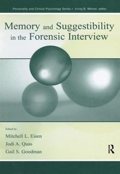 Hardcover Memory and Suggestibility in the Forensic Interview Book