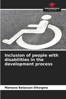 Paperback Inclusion of people with disabilities in the development process Book