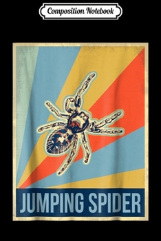 Composition Notebook: Vintage Jumping Spider  Journal/Notebook Blank Lined Ruled 6x9 100 Pages