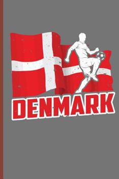 Paperback Denmark: World Cup Football Soccer notebooks gift (6x9) Dot Grid notebook to write in Book