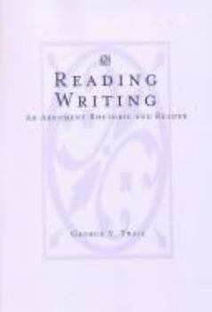 Paperback Rdng Writing: Argmnt W/ Rhetorical Trms Book