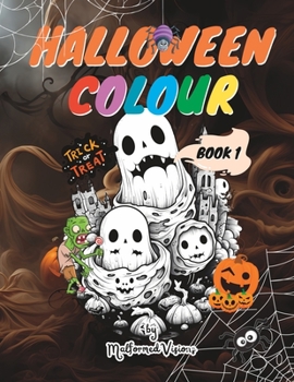Paperback Halloween Colour: Book 1 of 2 Book