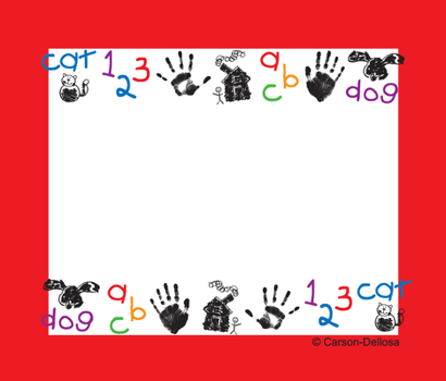 Office Product Kid-Drawn Name Tags Book