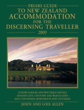 Paperback Friar's Guide to New Zealand Accommodation for the Discerning Traveller Book