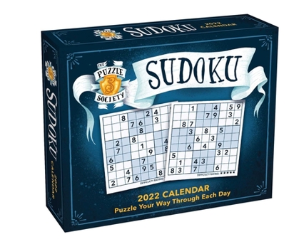 Calendar The Puzzle Society Sudoku 2022 Day-To-Day Calendar Book