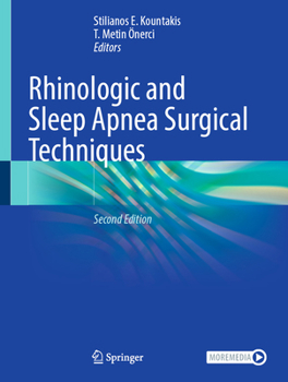 Hardcover Rhinologic and Sleep Apnea Surgical Techniques Book