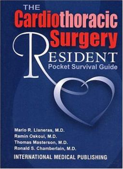 Paperback Cardiothoracic Surgery Resident Pocket Survival Guide Book