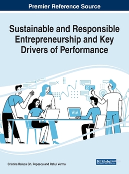 Hardcover Sustainable and Responsible Entrepreneurship and Key Drivers of Performance Book