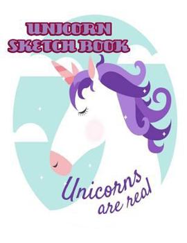 Paperback Unicorn Sketchbook: Unicorn Sketchbook 8.5 X 11 Magical Unicorn Sketchbook Book
