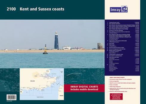 Loose Leaf Kent and Sussex Coasts Chart Pack by Imray Book