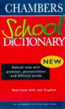 Paperback Chambers School Dictionary Book