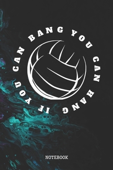 Paperback Notebook: My Volleyball Sport Training Planner / Organizer / Lined Notebook (6" x 9") Book