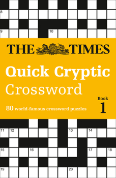 Paperback The Times Quick Cryptic Crossword, Book 1 Book