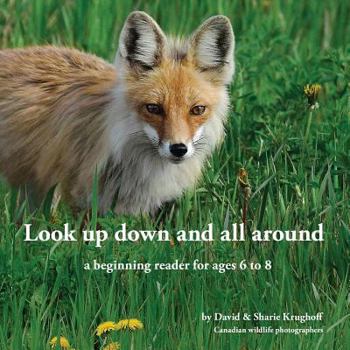 Paperback Look up down and all around (a beginning reader for ages 6 to 8) Book
